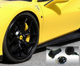 Novitec Side Indictator Lights (Black) for Ferrari 488