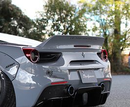 Liberty Walk Lb Rear Wing Version 2 Frp For Ferrari F488