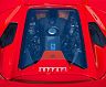 Capristo Glass Engine Bonnet - Design S (Carbon Fiber) for Ferrari 488 GTS Spider (Incl Pista Spider)