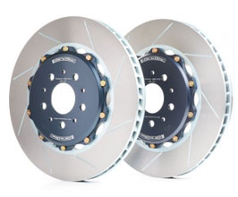 GiroDisc Rotors - Rear (Iron) for Ferrari 488 GTB / GTS / Pista