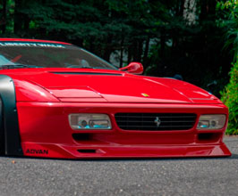 Liberty Walk LB Front Lip Spoiler (FRP) for Ferrari 512