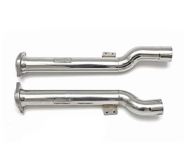 FABSPEED Secondary Cat Bypass Pipes (Stainless) for Ferrari 599