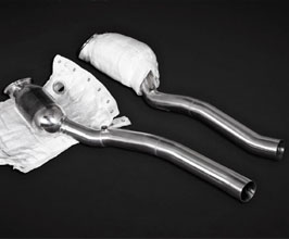 Capristo Sports Cat Pipes with Heat Blankets - 250 Cell (Stainless) for Ferrari 812 GTS with OPF