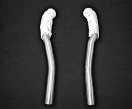 Capristo Cat Bypass Downpipes with Heat Blankets (Stainless) for Ferrari 812 Superfast