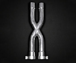 Capristo Exhaust Mid X-Pipe (Stainless) for Ferrari 812