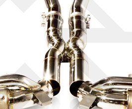 Fi Exhaust Mid X-Pipe (Stainless) for Ferrari 812