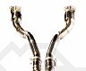 Fi Exhaust Ultra High Flow Cat Bypass Downpipes (Stainless) for Ferrari 812 Superfast