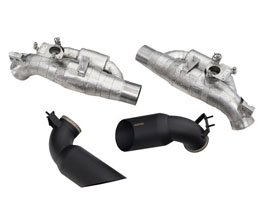 Novitec Power Optimized Exhaust System with Valves and Black Tips (Inconel) for Ferrari 812