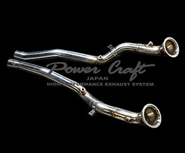 Power Craft Front Pipes (Stainless) for Ferrari 812
