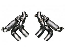 Tubi Style Exhaust System with Valves (Stainless) for Ferrari 812 Superfast