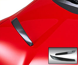 Novitec N-LARGO Air Outlet Vents for Engine Bonnet (Carbon Fiber) for Ferrari 812