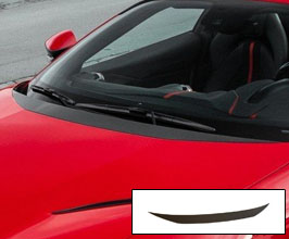 Novitec Insert for Engine Bonnet (Carbon Fiber) for Ferrari 812