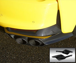 Novitec Aero Rear Bumper Attachments (Carbon Fiber) for Ferrari 812
