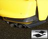 Novitec Aero Rear Bumper Attachments (Carbon Fiber)