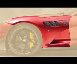 MANSORY Front Vented Fenders (Dry Carbon Fiber) for Ferrari 812 Superfast