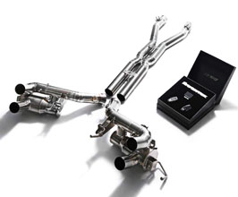 ARMYTRIX Valvetronic Exhaust System with X-Pipe (Stainless) for Ferrari California