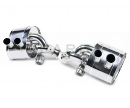 Larini Club Sport Exhaust System with Valve Control (Stainless) for Ferrari California