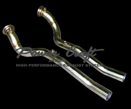 Power Craft Cat Bypass Front Pipes (Stainless) for Ferrari California