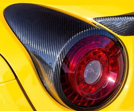 Novitec Rear Taillight Covers (Carbon Fiber) for Ferrari California T
