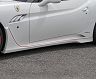 RoJam JIUSTO Aero Side Steps (FRP) for Ferrari California