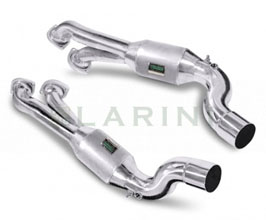 Larini Club Sport Cat Pipes - 200 Cell (Stainless with Inconel) for Ferrari Enzo