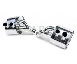 Larini Sports Rear Boxes Exhaust System (Stainless) for Ferrari F12