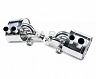 Larini Club Sport Rear Boxes Exhaust System with Valve Control (Stainless)
