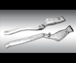Novitec Sport Metal Catalyst Pipes - 100 Cell (Stainless) for Ferrari F12