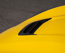 Novitec Hood Vent Insert Trim (Carbon Fiber) for Ferrari F12
