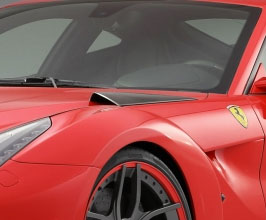 Novitec N-LARGO Hood Bonnet  Air Intakes (Carbon Fiber) for Ferrari F12
