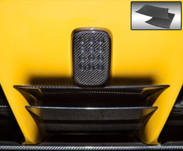 Novitec Rear Diffuser Center Fins (Carbon Fiber) for Ferrari F12