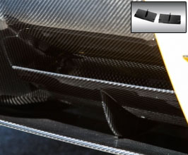 Novitec Rear Diffuser Fins (Carbon Fiber) for Ferrari F12 Berlinetta