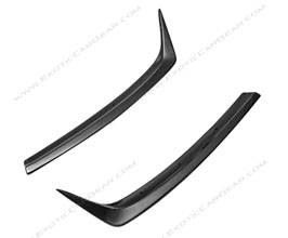 Exotic Car Gear Front Side Spoilers (Dry Carbon Fiber) for Ferrari F12 Berlinetta