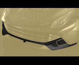 MANSORY Aero Front Bumper Panel Add-On (Dry Carbon Fiber) for Ferrari F12