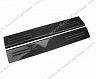 Exotic Car Gear Door Sills - No Logo (Dry Carbon Fiber) for Ferrari F12 Berlinetta