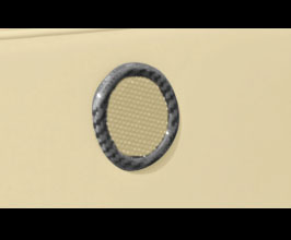 MANSORY Door Speaker Trim Frames (Dry Carbon Fiber) for Ferrari F12 Berlinetta