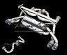 Power Craft Hybrid Exhaust System with Valves and Y-Pipe (Stainless) for Ferrari F355 M2.7
