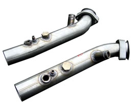 QuickSilver Cat Bypass Pipes (Stainless) for Ferrari F355