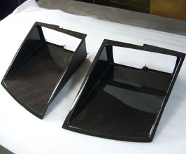 Benetec Front Headlight Housings (Dry Carbon Fiber) for Ferrari F355