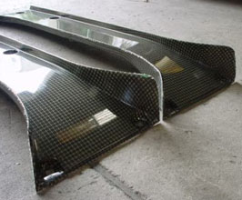 Cats Speed Rear Diffusers (Carbon Fiber) for Ferrari F355