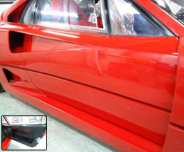 Benetec Front Doors - LM Type (Dry Carbon Fiber) for Ferrari F40