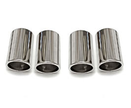 FABSPEED Slip-On Tip Covers (Stainless) for Ferrari F430