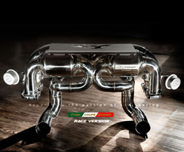 Fi Exhaust Valvetronic Exhaust System - Race Version (Stainless) for Ferrari F430