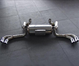 HAMANN Sport Rear Exhaust System with Quad Tips and without Valves (Stainless) for Ferrari F430