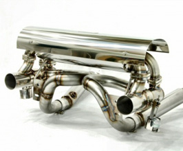 Kreissieg F1 Sound Valvetronic Exhaust System with Cat Bypass Pipes (Stainless) for Ferrari F430 Scuderia / 16M