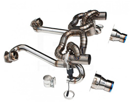 Meisterschaft by GTHAUS GTC Exhaust System with EV Control (Titanium) for Ferrari F430