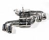 Tubi Style Exhaust System - Double Mufflers (Stainless)