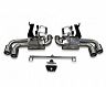 Tubi Style Exhaust System with Valves - Double Mufflers (Stainless)