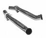 Tubi Style High Flow Cat Bypass Pipes (Stainless)