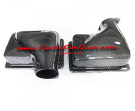 Exotic Car Gear Scuderia Style Air Box Set (Dry Carbon Fiber) for Ferrari F430